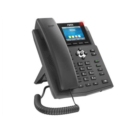 Fanvil X3U-Pro 2.8" Color Display 6 SIP Lines 3Line Keys IPv4 & IPv6 PoE & GigE G.722 Opus G.723.1