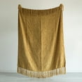 thumbnail image 2 of Decorative Throw Blanket  - 50x60in Soft Knit with Delightful Fringe Edges for a Sophisticated and Cozy Touch to Your, 2 of 8
