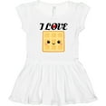 thumbnail image 3 of Inktastic Waffle Lover I Love Waffles Girls Toddler Dress, 3 of 5