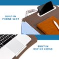 thumbnail image 4 of LAPGEAR Designer Lap Desk with Phone Holder and Device Ledge - Hummingbird Toile - Fits up to 15.6 Inch Laptops - Style No. 45413, 4 of 7