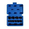 thumbnail image 1 of 11 PCS Hexagonal Socket Short Type Impact Rusted Damaged Nut Bolt Extractor Remover Tool Set Family Daily Car Industry Practical Maintenance Accessory Tool Set for 3/8 Inch Drive with Storag, 1 of 4