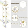 thumbnail image 3 of FELTECHELECTR Atrapasueños colgante de cristal para ventana de jardín, campanilla de viento, decoración del hogar, adorno de boda, 3 of 7