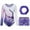 Purple, variant on Gymnastics Leotards for Girls Long Sleeve Sparkle Athletic Ballet Dance Leotard Bodysuit Ballerina Dancewear 5-6y