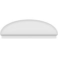 thumbnail image 3 of Ekena Millwork 70"W x 24-3/8"H x 2-3/4"P Elliptical Smooth Architectural Grade PVC Combination Pediment, 3 of 7