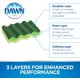 thumbnail image 5 of "Esponja Dawn Power Clean Cuña (3 Piezas) – Elimina Grasa, Sin Rayones, Limpieza Profunda – Verde", 5 of 6