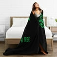 thumbnail image 5 of Anti-Pilling Flannel Bed Throw Blankets Plant Tree Nature - Couch-Ultra-Soft Micro Fleece Sofa Bed Camping Travel Blanket for Adults 80"x60", 5 of 8
