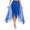 Royal Blue, variant on YEAHDOR Womens Chiffon Asymmetrical Long Dance Skirt Swing Belly Dance Costume