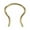 Gold IP, variant on Septum Ring Retainer Multiple Colors Available Ion Plated 16g