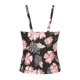 thumbnail image 5 of MKLEKYY Trajes De Baño Mujer Completo Women Lace Up Swimwear Tops Underwire Full Coverage Bikini Top Push Up Swim Crop Top Tie Back Bathing Suit Tops, 5 of 6
