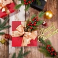 thumbnail image 4 of 10PCS Christmas Pinecone Holly Berry Picks Artificial Holly Red Berry Pine Cone Picks Holiday Floral Decorations with Bendable Stems Green Pine Needles for Christmas DIY Crafts Decoration, 4 of 6