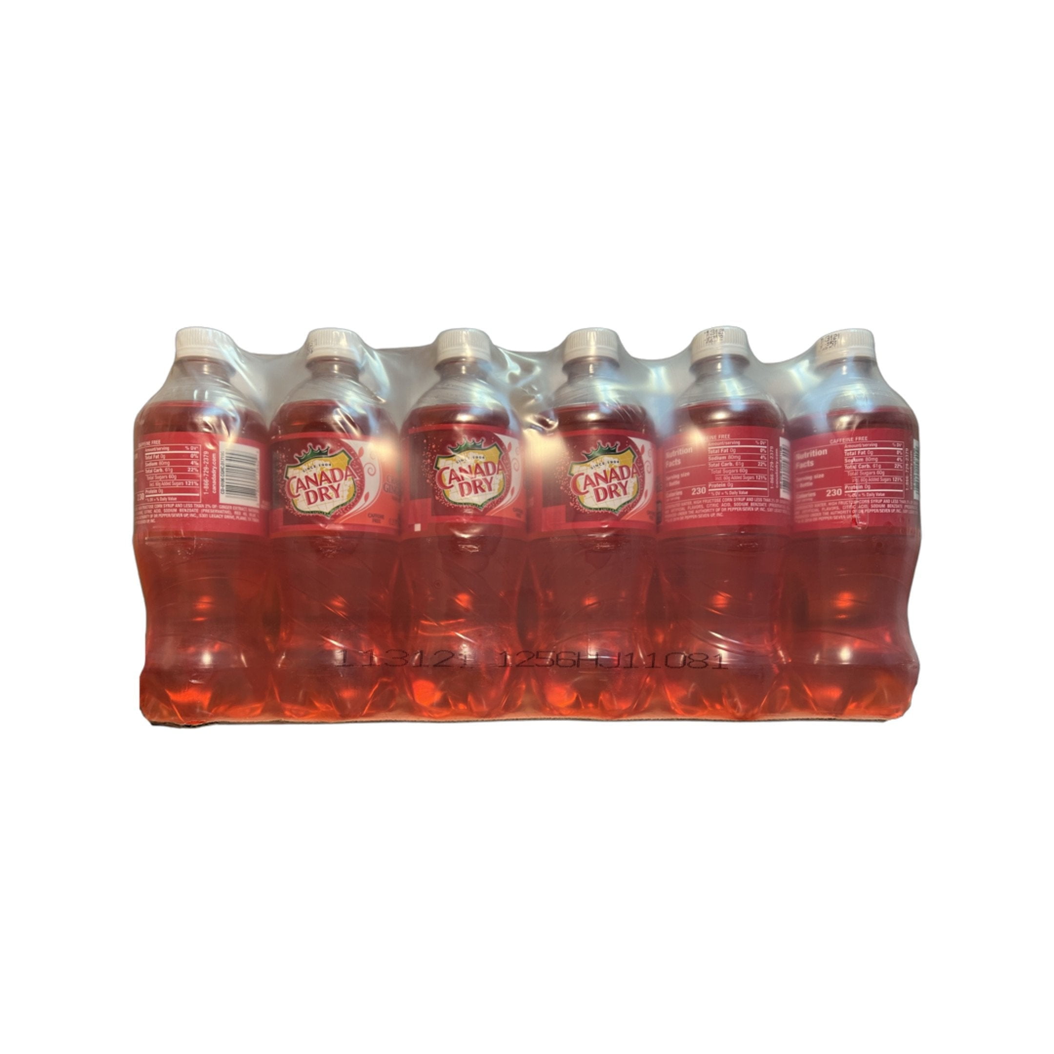 Buy Canada Dry Ginger Ale Cranberry Soda Drink, 20 oz (24 Pack) Online