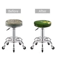 thumbnail image 5 of Haiem Friut Avocado Cushion Round Bar Chair Seat Cover Bar Chair Cushion Covers Elastic Washable Bar Chair Cover,Protects from Scratches and Stains-14 inch, 5 of 7