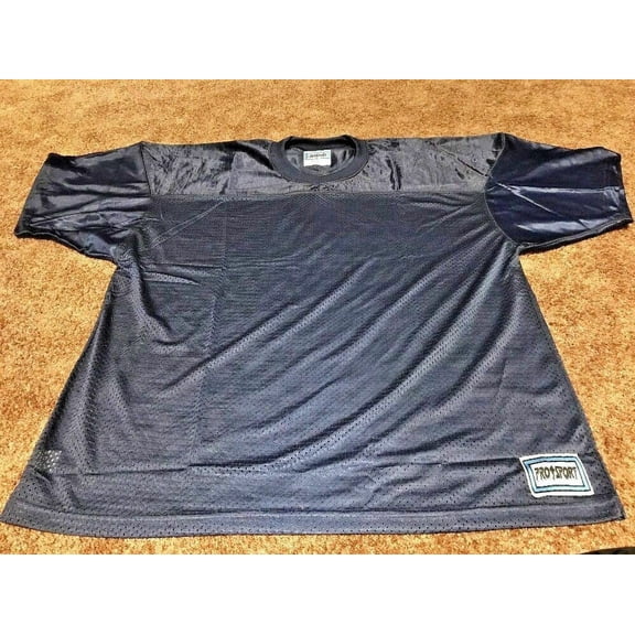 ProSport Dazzle Adult Football Jersey Navy Size 2XL
