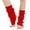 Red, variant on Hauaitttt Long Leg Warmer Womens Men 80s Party Ribbed Knit Dance Sports Leg Warmer Women Leg Warmers plus Size Neon Colors Leg Warmers Boys Thigh High Leg Warmers for Men Womens Leg Warmers Knee High