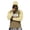 Brown, variant on Men's USA Patriotic Hoodie with Built-in Face Mask and Raglan Sleeves Featuring UPF 50 Sun Protection for Independence Day Fishing Hiking Camping or Outdoor Work Blue L
