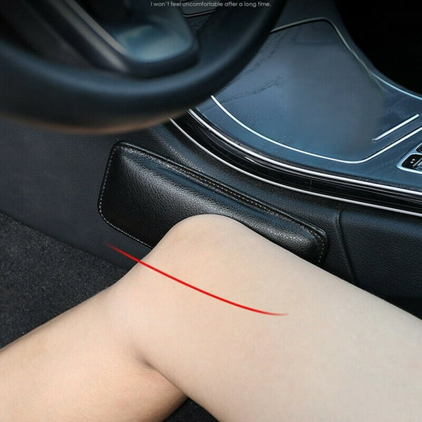 Car Leather Leg Cushion Knee Pad Pillow Thigh Support Seat Door Armrest Leg  Pad 