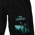 thumbnail image 6 of The Excorcist Title Art Men's Black Sleep Pajama Shorts-XXL, 6 of 7