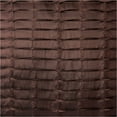 thumbnail image 3 of Violet Linen Silky Pleated Satin Pattern, Faux Silk Polyester Fabric, Brown , 17 Inch x 17 Inch, Square, Decorative Accent Throw Pillow, 3 of 6