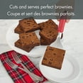 thumbnail image 4 of Holiday Time Stainless Steel Dessert & Brownie Serving Spatula, Red, 4 of 10