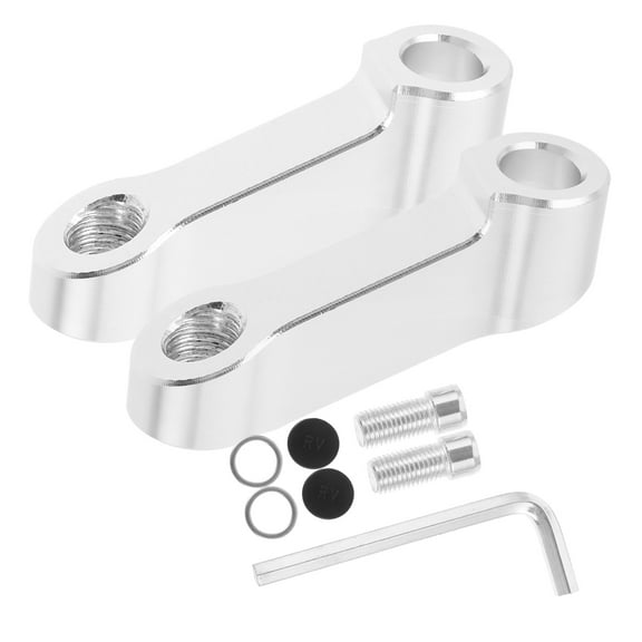 STOBOK 1 Set Rearview Side Mirror Adapter for Motorcycle Riding and Safe Use