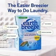 thumbnail image 5 of Earth Breeze Laundry Detergent Sheets Fresh Scent - 60 Loads No Plastic Jug Concentrated Laundry Detergent 30 Sheets, 5 of 5
