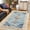 Yellow blue, variant on Geetinfly 5*7FT Area Rugs 5in*7in Vintage Distressed Area Rug Indoor Stain-Resistant Non-Slip Washable Floor Mat Boho Tribal Foldable Accent Rug for Dining Room Home Office Taupe Camel