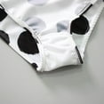 thumbnail image 4 of Girls One-piece Swimsuit Summer Fashion Polka Dot Printing Rashguard Bathing Suit For 3-8 Years Old Kids, 4 of 8