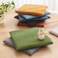 thumbnail image 3 of Xiao Hua Blue memory sponge filled cushion -1 piece, 15.75 * 15.75 * 1.97 inches, ergonomic cushion, long-term office posture support, modern home decoration, 3 of 4