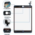 thumbnail image 4 of Srjtek Touch Screen Replacement Assembly Kit for iPad Mini 3 A1599 A1600 Black, 4 of 4