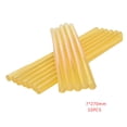 thumbnail image 1 of 10 Pcs/ensemble Bâton de Colle Chaude Transparent Blanc Noir Bâton Adhésif Jaune Force Adhésive Forte Résistant à la Chaleur Bâton Adhésif 7mm/11mm, 1 of 9