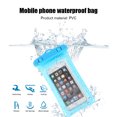 thumbnail image 3 of Bolsa de aire flotante impermeable funda protectora para teléfono práctica natación a la deriva cubierta de teléfono móvil con pantalla táctil subacuática FLhrweasw Nuevo, 3 of 7