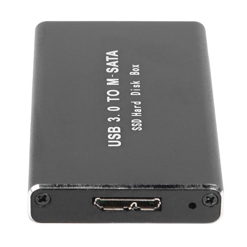 6X MSATA to USB 3.0 SSD Enclosure External Hard Drive Disk Box Storage Case Adapter for 30X50mm 30X30mm MSATA SSD