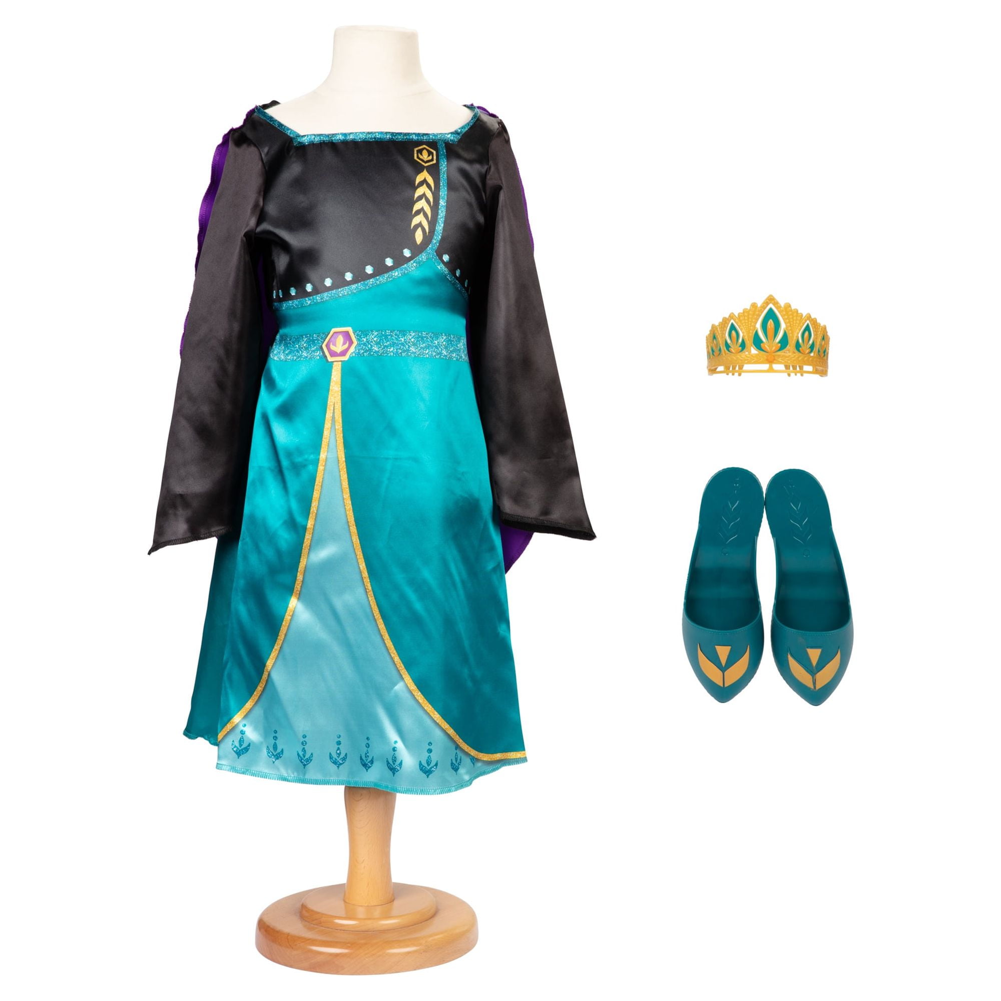 Disney Frozen Anna Toddler Doll with Child Sized Dress and Accessories (Assembled Product Height: 14 in)