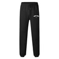 thumbnail image 4 of oqasdz Pants for Men Elastic Waist Fall Winter High Street Fashion Leisure Loose Sports Outdoor Running Sweat Pants Casual Versatile Dailywear, 4 of 4