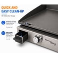 thumbnail image 4 of Flame King FlatTop Tabletop Portable Propane Cast Iron Grill Griddle for Outdoor Cooking, 4 of 14
