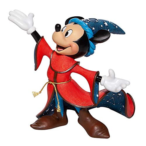 Enesco Figurine de Magicien Mickey Disney, Multicolore