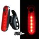 thumbnail image 5 of Luz trasera LED Likrtyny recargable por USB 120 lúmenes 4 modos resistente al agua, 5 of 9