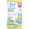 thumbnail image 1 of Ayr Saline Nasal Rinse Kit, 100 ct, 1 of 1