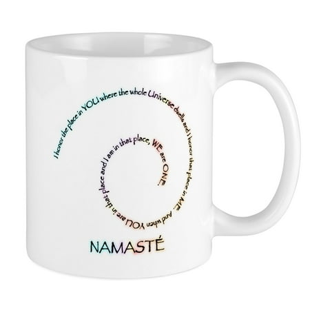 

CafePress - Meaning Of Namaste Mug - Ceramic Coffee Tea Novelty Mug Cup 11 oz