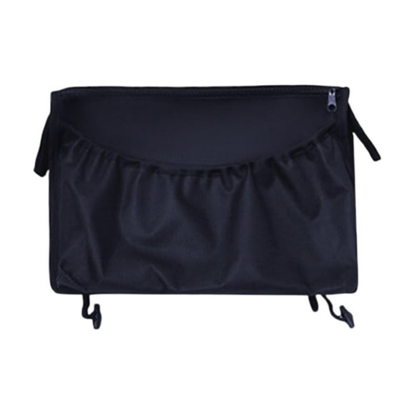 Organizador de cochecitos para acampar, portátil, para actividades al aire libre, accesorios para cochecitos Negro