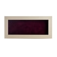 thumbnail image 3 of 14x28 White Washed Shadowbox Frame - Interior Size 14x28 with 3/4" Usable Depth - Brown Acid-Free Suede Backing, 3 of 6