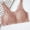 Watermelon Red, variant on Front Closure Lace Bra for Women Longline Wireless Padded Bra Push Up Bralette Adjustable Sexy Comfort Lingerie Top