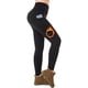 thumbnail image 1 of Leggings térmicos para mujer para exteriores con bolsillos forrados de polar., 1 of 6