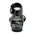thumbnail image 4 of DKNY Tamara Women's Sandals Dark Gunmetal Size 8.5 M, 4 of 8