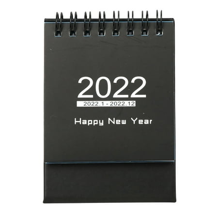 

Wiueurtly 2022 English Mini Desktop Fresh And Portable Pendulums Calendar