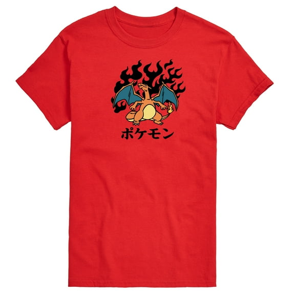 Pokémon - Charizard Flash Fire - Men's Short Sleeve Graphic T-Shirt