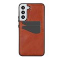 thumbnail image 2 of Allytech Wallet Case for Samsung Galaxy S22 - 2 Card Holder - Military Grade Drop Protection - Ultra Slim & Protective - Premium PU Leather Shockproof Phone Case for Women & Men - Brown, 2 of 7