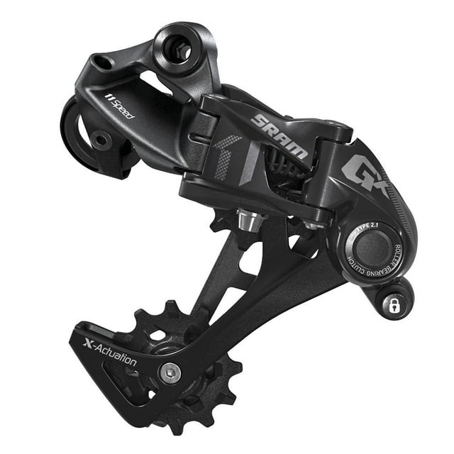 Desviador trasero SRAM GX de 1x11 velocidades, caja larga, negro