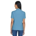 thumbnail image 3 of D112W Devon & Jones Ladies' Pima PiquÃ© Short-Sleeve Polo Slate Blue M, 3 of 3