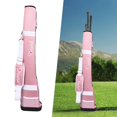 thumbnail image 4 of Bolsa de viaje para palos de golf, bolsa de transporte gruesa y resistente con cremallera, correa ajustable para el hombro, camiseta de golf, bolsa de Rosa Sunnimix bolsas de palos de golf, 4 of 6